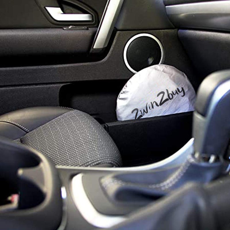 2win2buy Car Sun Shade for Windshield Cute, Car Front Window Shades Funny Windshield Sun Shade Cover Foldable Cartoon Cool Sun Visor Shield for Most Sedans Protect Your Vehicle from UV Heat - Image 5